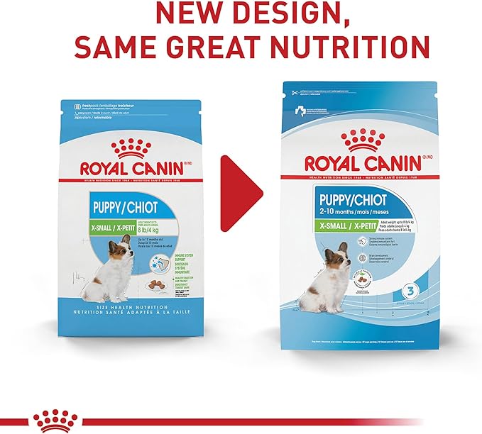 Royal Canin Size Health Nutrition X-Small Puppy Dry Dog Food, 14 lb Bag