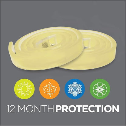 TevraPet Activate II Flea and Tick Collar for Dogs, 12 Months Prevention, 2 Count, for Medium and Large Dogs