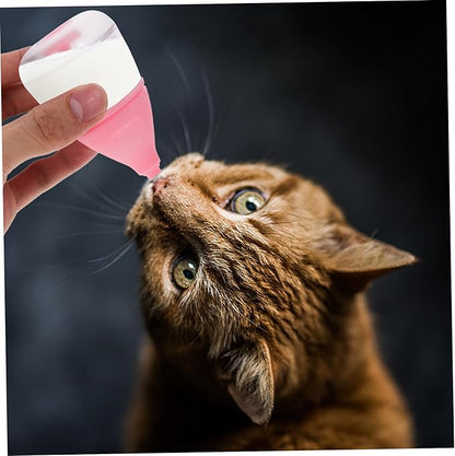 Toddmomy Portable Kitten Nursing Bottle Pet Feeding Bottle for Puppy Cat Kitten Milk Kit