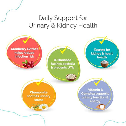 Urinary Tract Infection Care for Cat & Dog | Calming Urinary Tract & Kidney Support for Pets | Bladder Infection Treatment | UTI Drops | Veterinarian Recommended