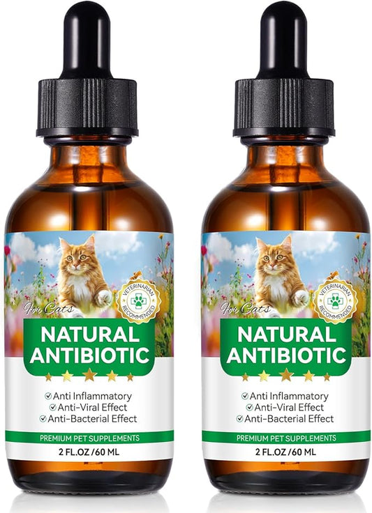 2 Pack Antibiotics for Dogs, Natural Antibiotics for Dogs, Dog Antibiotics, Dog Supplies Antibiotics, Dog Multivitamin for Pets, Natural Dog Antibiotics Supports Dog Allergy and Itch Relief