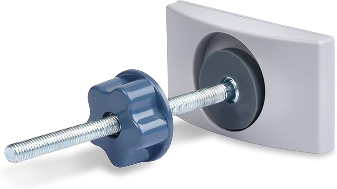 Wall Nanny - Baby Gate Wall Protector (Made in USA) Protects Walls and Doorways from Pet Gates - for Pressure Mounted Indoor Safety Baby Gates - Gray