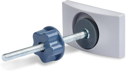 Wall Nanny - Baby Gate Wall Protector (Made in USA) Protects Walls and Doorways from Pet Gates - for Pressure Mounted Indoor Safety Baby Gates - Gray