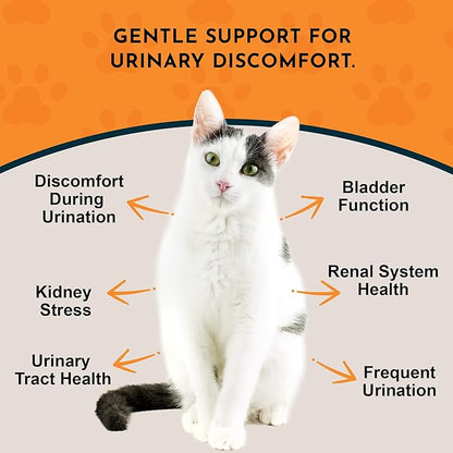 Animal Essentials Tinkle Tonic - Dog & Cat Urinary Tract Support, Kidney Supplement, Supports Urinary Tract, Bladder Health for Pets, with Marshmallow - 2 fl oz