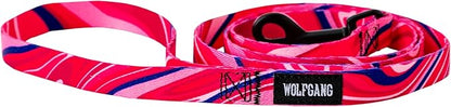 Wolfgang Heavy Duty Dog Leash, Pull-Tested for Walking & Training, MarbleSwirl Print, Small