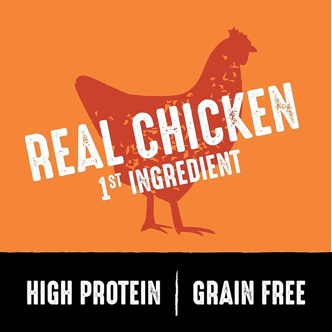 CRAVE Grain Free High Protein Adult Dry Dog Food, Chicken, 30 lb. Bag