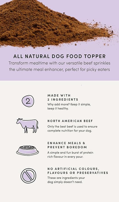 Crumps' Naturals Beef Liver Sprinkles Brown, 4.2 Ounce (Pack of 1)
