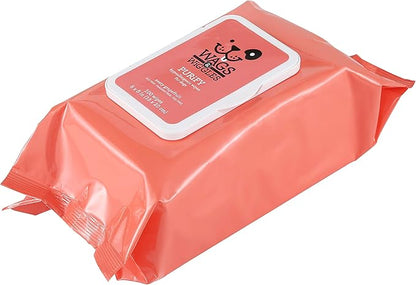 Wags & Wiggles Purify Hypoallergenic Dog Wipes for Sensitive Skin, Paw and Body Grooming Wipes with Gentle Plant Based Formula for Everyday Cleaning, Zesty Grapefruit Scent, 100 Count - 12 Pack