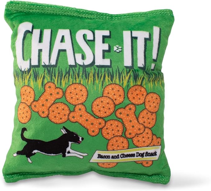 Fringe Studio Plush Dog Toy, Chase-IT!, Wagsdale Dog Toy Collection (289742)