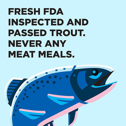 BIXBI Liberty Grain-Free Dry Dog Food, Fisherman’s Catch Recipe – Fresh Fish, High Protein, No Meat Meals – USA Made, 4 lbs
