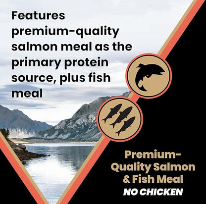 VICTOR Super Premium Dog Food — Sensitive Skin and Stomach — Salmon Meal & Brown Rice Recipe Dry Kibble — Gluten Free, No Chicken, Ideal for Dogs with Allergies — Adult and Puppy Food, 5 lb