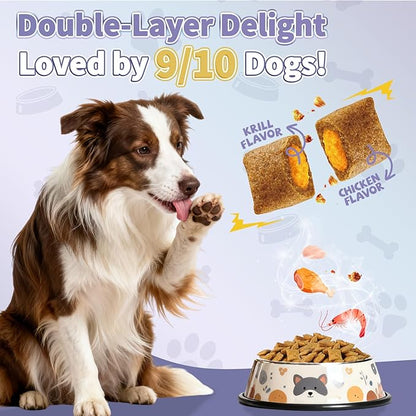 Dog Allergy Relief Chews - Dog Itching Skin Relief 500 Ct, Anti Itch Licking Paw & Yeast Relief, Itchy Skin and Ears for Seasonal Allergies, Probiotics Gut Digestive & Immune Support