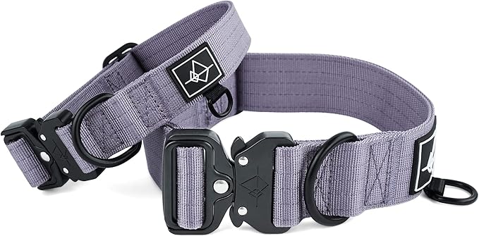 Made to ROAM Premium Dog Collar - Adjustable Heavy Duty Nylon Collar with Quick-Release Metal Buckle (Montana Moonrise, Classic Size 3)