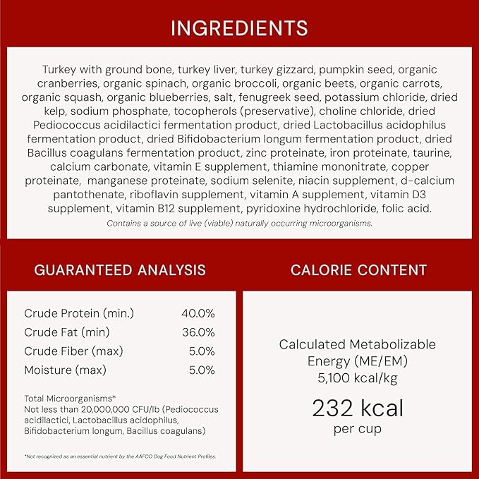 Stella & Chewy's Freeze-Dried Raw Tantalizing Turkey Meal Mixers- Dog Food Topper and Mixer - Made with 95% Cage-Free Turkey, Organs & Bone - Perfect for Picky Eaters - Grain-Free - 35 oz (Pack of 2)