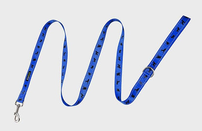 EcoBark Dog Leash - Soft & Reflective Comfort Leash with Padded Handle - Safe, Strong, & Durable for Small, Medium or Large Dogs (Royal Blue)