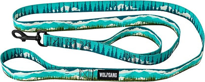 Wolfgang Heavy Duty Dog Leash, Pull-Tested to Over 800 lbs for Walking & Training, GreatEscape Print, Dual-Handle Large