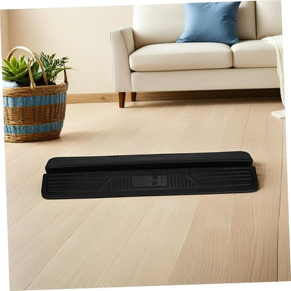Zerodeko Dog Gate Accessory Kick Pedal for Doorway Stair Guardrail No Drilling Bridge Strip Safety Gate Support Feet Floor Ramp Strip