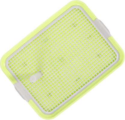 LIOOBO Pet Toilet Training Potty Small Portable Dog Potty Tray Easy to Clean Non-Slip for Indoor Use
