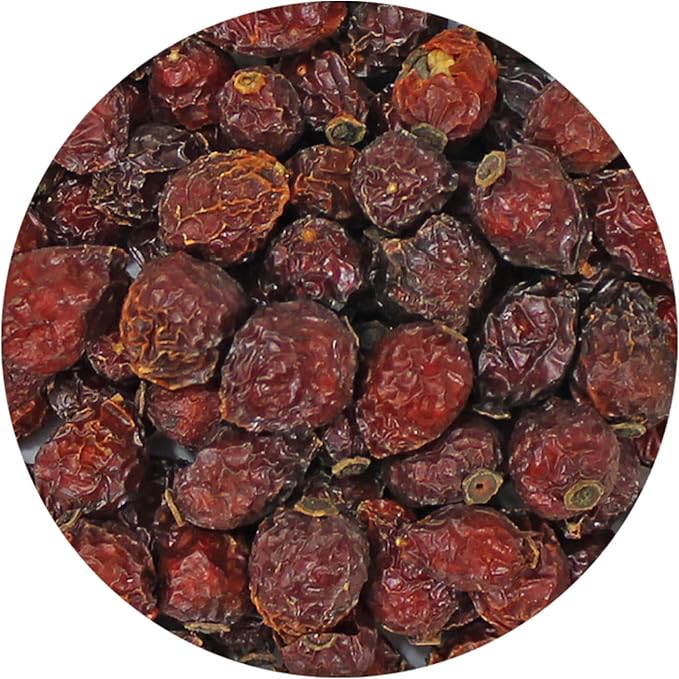 Exotic Nutrition Dried Rose HIPS (3 oz.) - Healthy Natural Treat - Chinchillas, Guinea Pigs, Rabbits, Prairie Dogs, Degus, Hamsters, Rats, Squirrels, Parrots, Chickens, Ducks & Other Small Pets