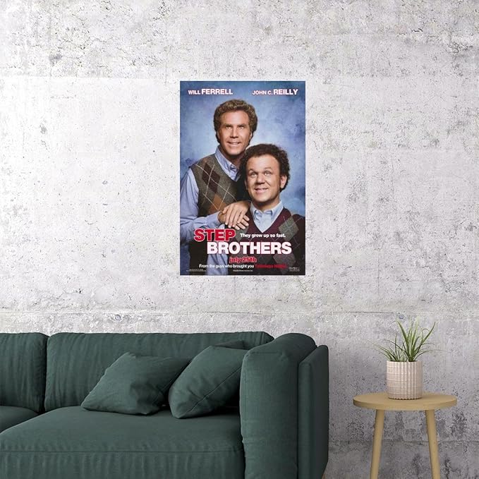 Rectify the Race Step Brothers Movie Will Ferrell John C. Reilly Mary Steenburgen 24x36 Poster