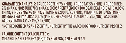 Nutrish Real Beef & Pumpkin Recipe Whole Health Blend Premium Paté Wet Dog Food,13 oz. Can,Packaging May Vary (Rachael Ray),(Pack of 24)