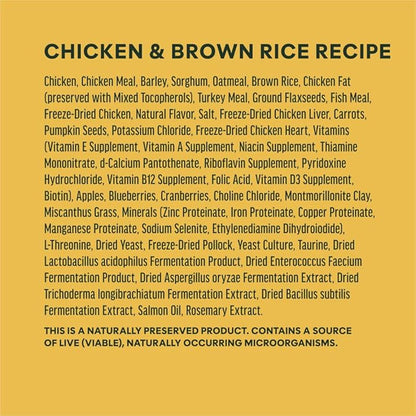 Instinct RawBoost, Natural Dry Dog Food with FreshDried Raw, Whole Grain Recipe - Real Chicken & Brown Rice, 3.5 lb. Bag