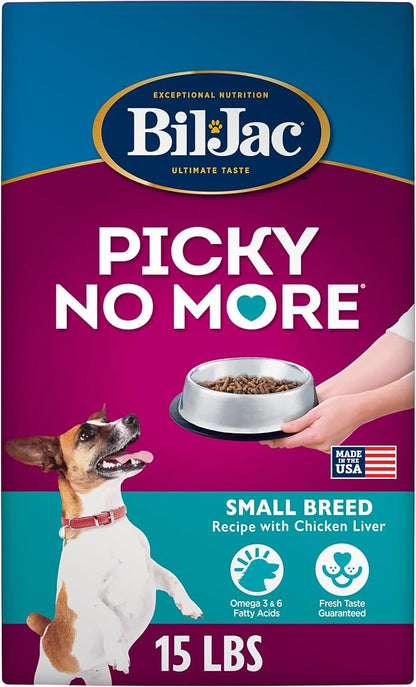 Bil-Jac Picky No More Small Breed Dry Dog Food, 15 lb