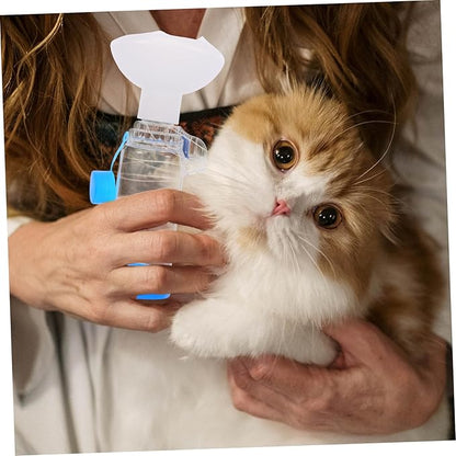 Totority Pet Spacer Mask for Cats and Dogs Breathing Indicator Chamber for Cough Relief Handheld Design for Optimal Medication