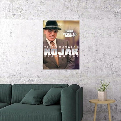 Rectify the Race Kojak Movie Telly Savalas Dan Frazer Kevin Dobson 18x24 Poster
