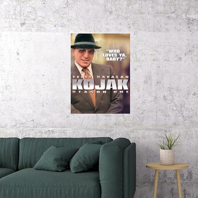 Rectify the Race Kojak Movie Telly Savalas Dan Frazer Kevin Dobson 12x16 Poster