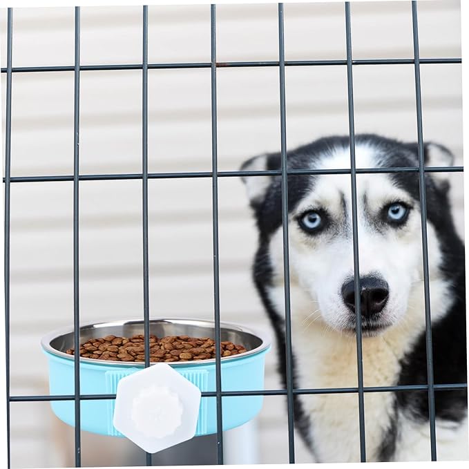 BESPORTBLE Durable Pet Bowl Large Dog Feeder Stainless Steel Construction Prevents Spills Pet Supplies