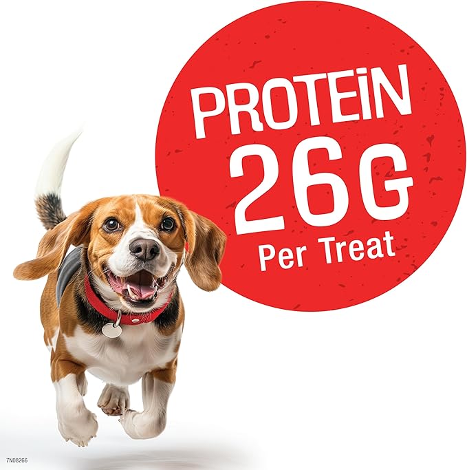 Chomp’ems Premium Beefhide Chews for Dogs, 2 Chews, (Pack of 4)