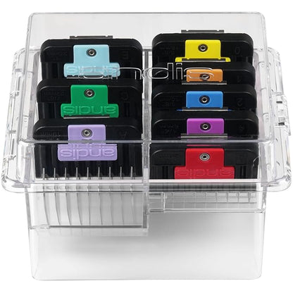 Andis - set of combs lifted stainless steel parts 8
