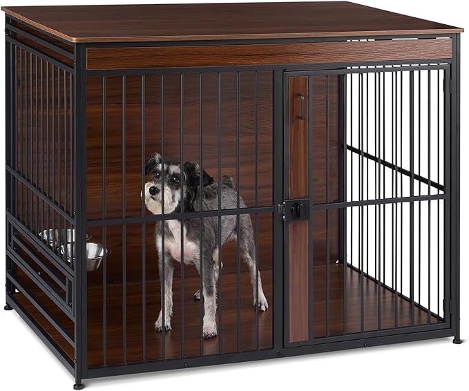 Amazon Basics Furniture Style Dog Crate, 48 Inches