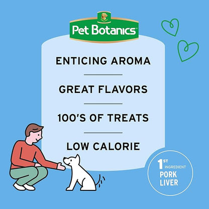Pet Botanics 4 oz. Pouch Training Rewards Mini Soft & Chewy, Beef Flavor, with 200 Treats Per Bag, The Choice of Top Trainers