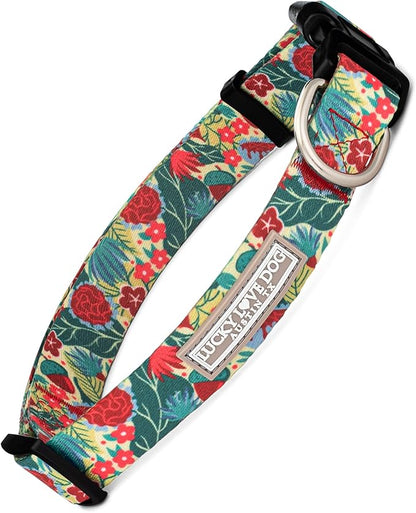 Lucky Love Dog - Adjustable Dog Collar with Easy Click Buckle for Small Ones, Durable, & Comfortable for Male & Female Dogs, Pet Collar for Puppies & Adult Dogs - Ginny, XS
