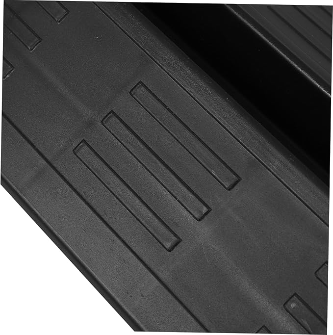 TOYANDONA Safety Door Gate Ramp for Pets Lightweight Kick Plate Accessory for Indoor Use Easy Installation Protective Barrier for Stairways for Dog Gates