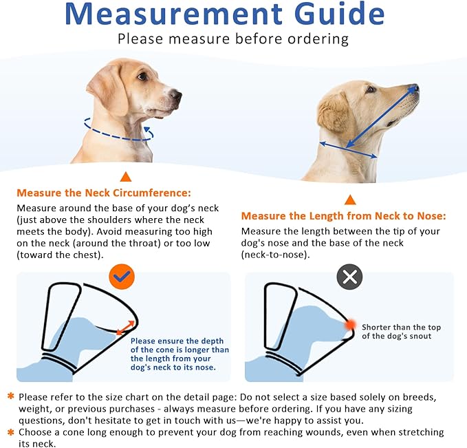 BARKLESS Dog Cone, Soft Cone for Dogs After Surgery to Stop Licking, Alternative to Recovery Collar, Adjustable Elizabethan Collar for Neutering and Wound Care