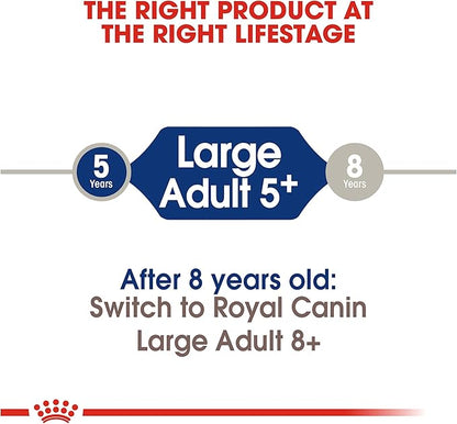 Royal Canin Size Health Nutrition Large 5+ Mature Dry Dog Food, 30 lb Bag