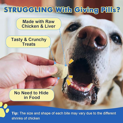 Dog Allergy Relief Chews, with Colostrum, Omega 3,6, Probiotics for Dogs, Support Immune, Dog Itching Skin Relief, Natural Dry Skin & Itch Relief for Dogs, Hot Spot Treatment, Seasonal Allergy Relief