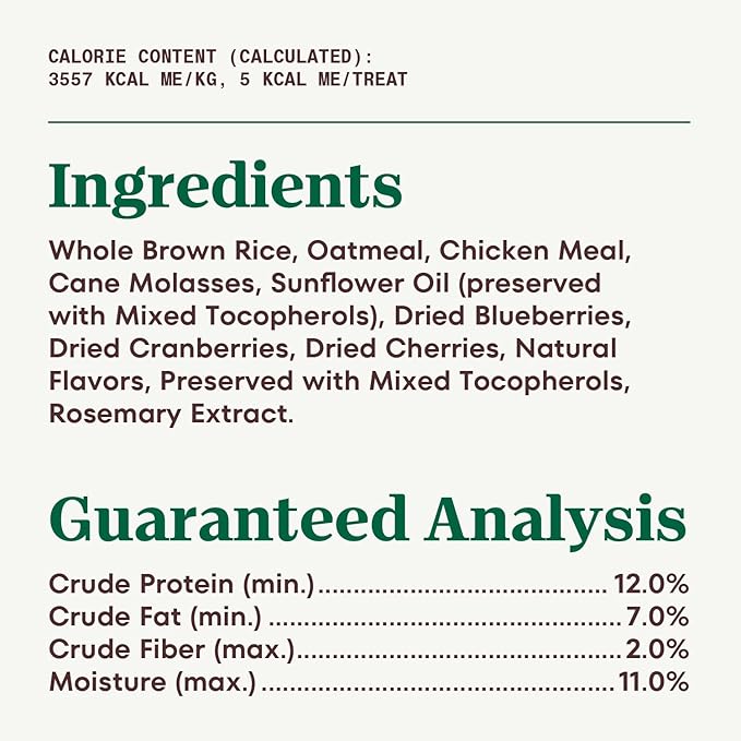Nutro Crunchy Dog Treats with Real Mixed Berries, Training Treats for Dogs, 16 oz. Bag