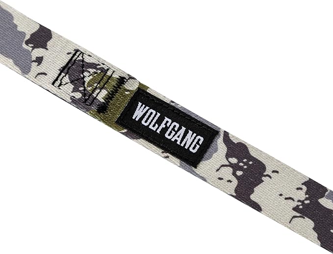 Wolfgang Heavy Duty Dog Leash, Pull-Tested for Walking & Training, Hideout Print, Large