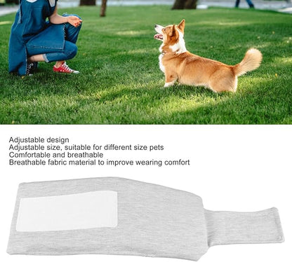 banapoy Dog Neck Support Brace, Dogs Cone Collar After Surgery Anti Licking, Size Adjustable, Breathable Fabric, Help Dogs Recivering Neck Coller for Cats Puppies