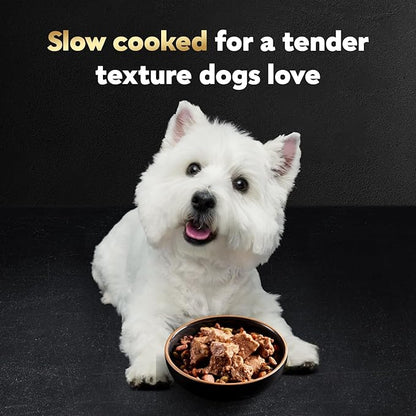 Cesar Wet Dog Food Steak Lovers Variety Pack, Adult, Wet Food for Dogs with Real Meat, 3.5 oz Easy Peel Trays, 24 Count