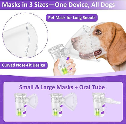 Dogs Nebulizer for Breathing Problems