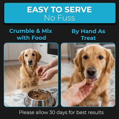 Pet Chef Allergy & Itch Relief Chews for Dogs Supports Itchy Skin, Hot Spots, Immune Defense & Seasonal Allergy Comfort Probiotic Formula 140ct, Made in USA