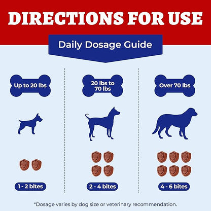 Wellix 260 Bites Liver Support for Dogs - Milk Thistle for Dog Liver Supplements with Omega-3 - Supports Heart & Antioxidant for Large,Small Breed Fogs -Chicken Flavor