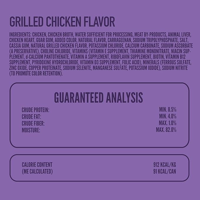 A Strong Heart Wet Dog Food Cups, Grilled Chicken Flavor - 3.5 oz Cups (Pack of 12), Made in The USA with Real Chicken