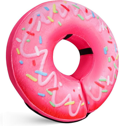 Katoggy Inflatable Dog Cone Collar for After Surgery, Doggie Neck Blow up Donut Recovery ECollar, Soft Adjustable Dog Cone for Small Medium Large Dogs and Cats