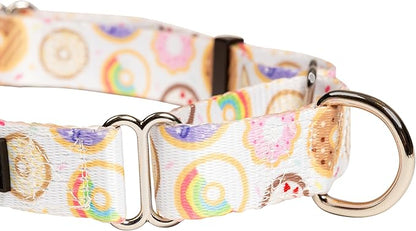 Downtown Pet Supply - Martingale Collar for Dogs - Dog Training Collar - Big, Wide & Thick Dog Collar - Escape-Proof, Weatherproof, Durable and Comfortable - Donut - Large Dog Collar